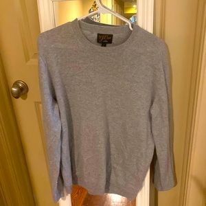 J Crew 100% Cashmere Sweater, sz L
